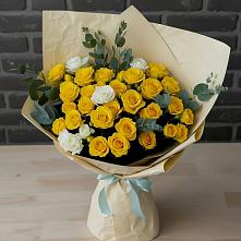 Букет цветов из:  Розы в Прикубанский