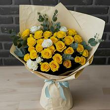 Букет цветов из:  Розы в Прикубанский