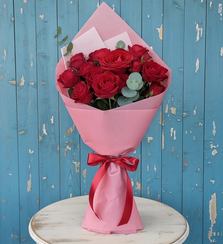 Букет цветов из: Розы в Прикубанский