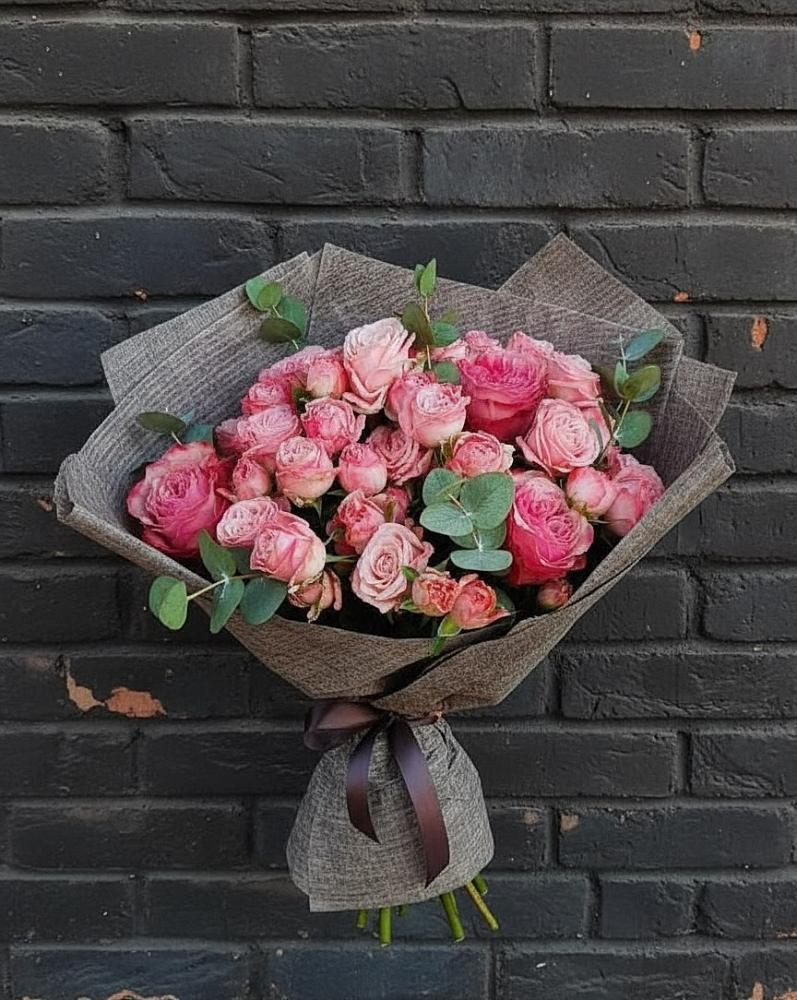 Букет цветов из: Розы в Прикубанский