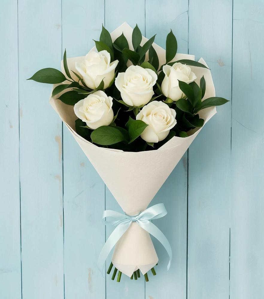 Букет цветов из: Розы в Прикубанский