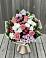 Букет цветов из: Альстромерии, Гвоздики, Розы и Хризантемы в Прикубанский