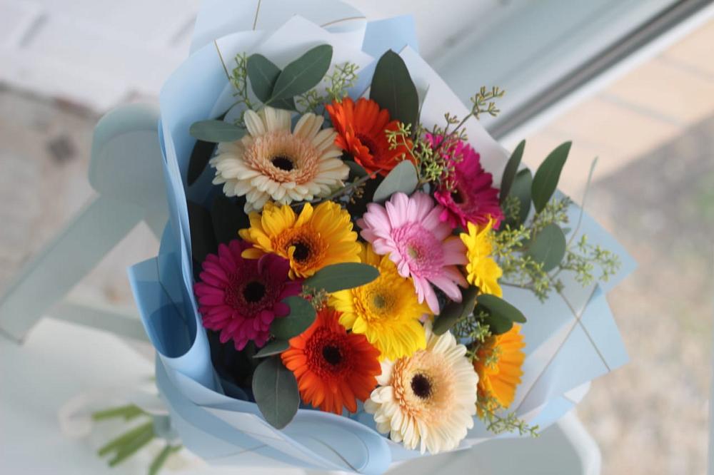 Букет цветов из: Герберы в Прикубанский