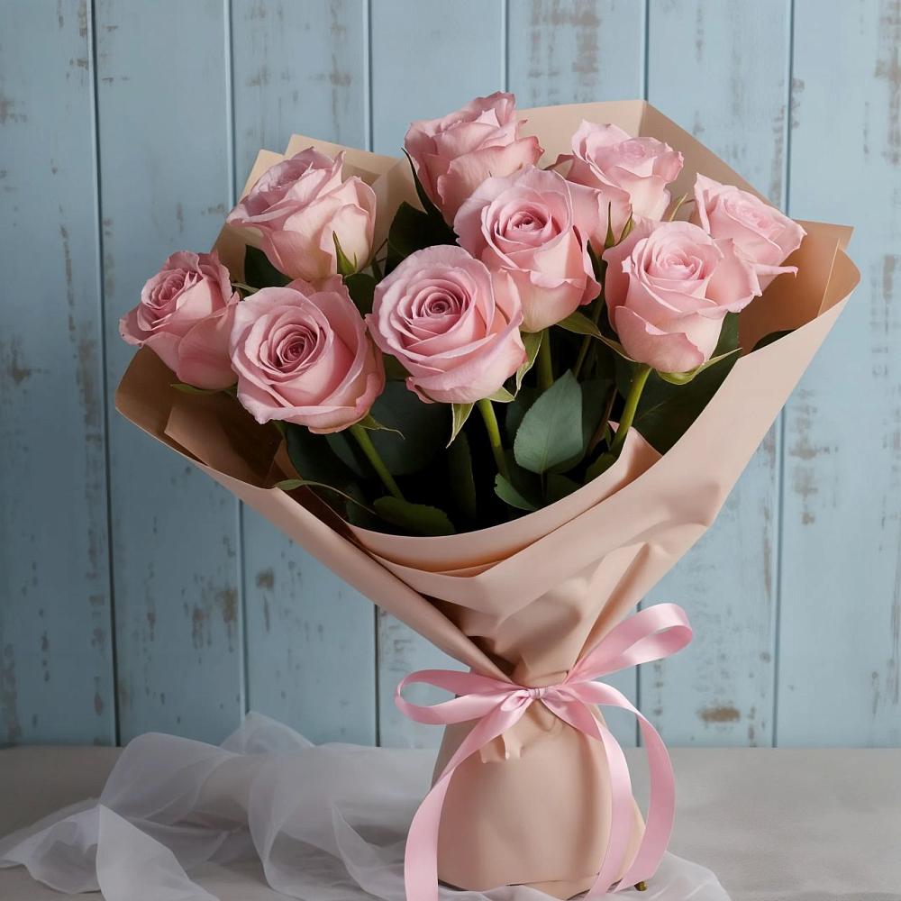 Букет цветов из: Розы в Прикубанский