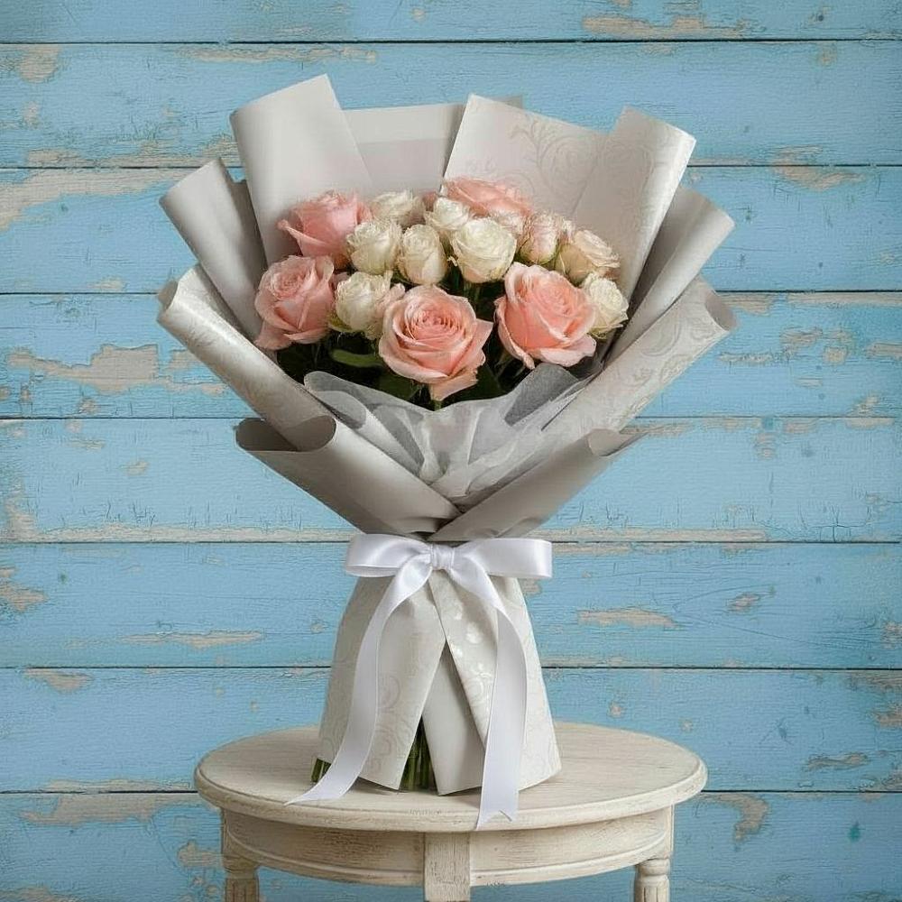 Букет цветов из: Розы в Прикубанский