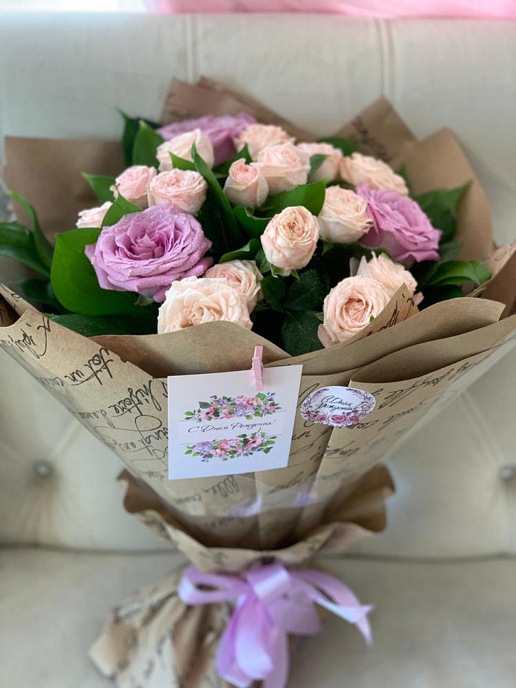 Букет цветов из: Розы в Прикубанский