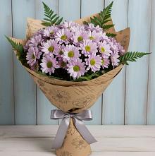Букет цветов из:  Хризантемы в Прикубанский
