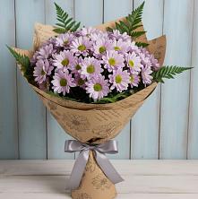 Букет цветов из:  Хризантемы в Прикубанский