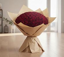Букет 101 Красная роза в Прикубанский