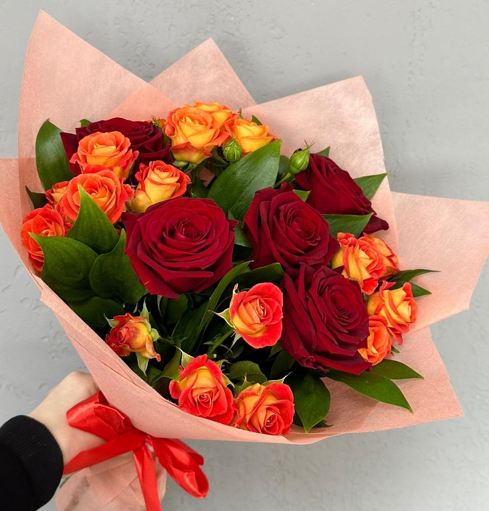 Букет Любовь и восторг в Прикубанский