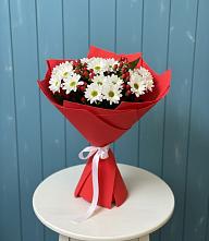 Букет цветов из:  Хризантемы #REPLACE_PRED# Прикубанский