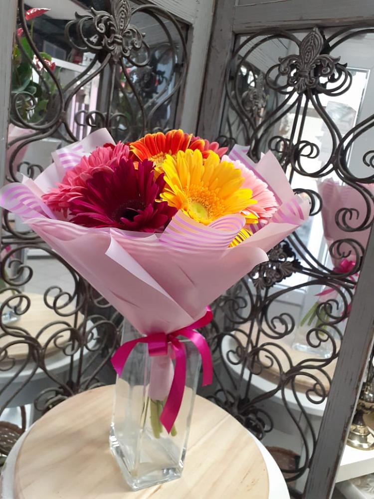 Букет цветов из: Герберы в Прикубанский