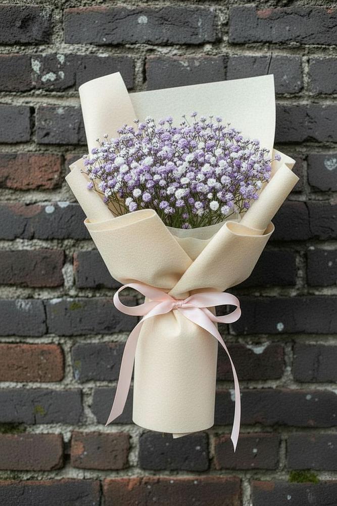 Букет цветов из: Гипсофила в Прикубанский