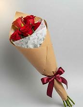 Букет цветов из:  Розы в Прикубанский