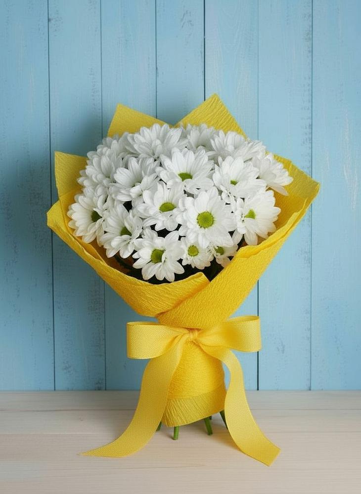 Букет цветов из: Хризантемы в Прикубанский