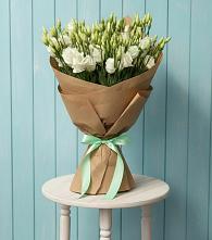 Букет цветов из:  Лизиантусы в Прикубанский