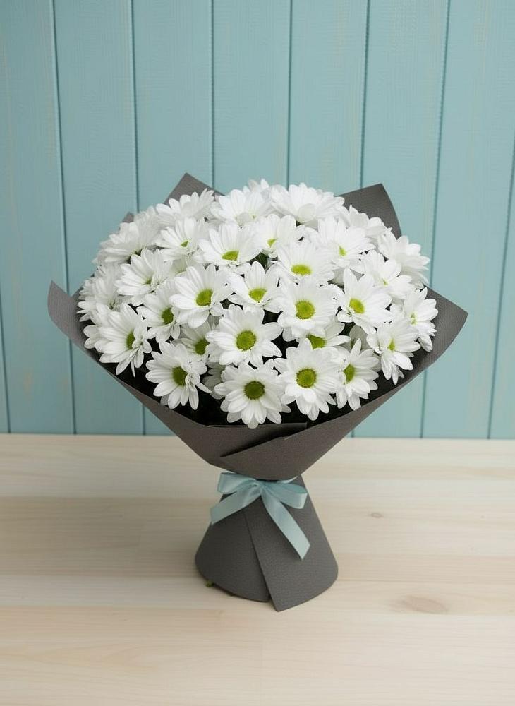 Букет цветов из: Хризантемы в Прикубанский