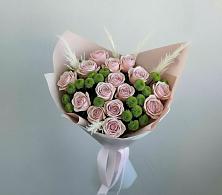 Букет цветов из:  Розы и Хризантемы в Прикубанский
