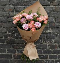 Букет цветов из:  Розы в Прикубанский