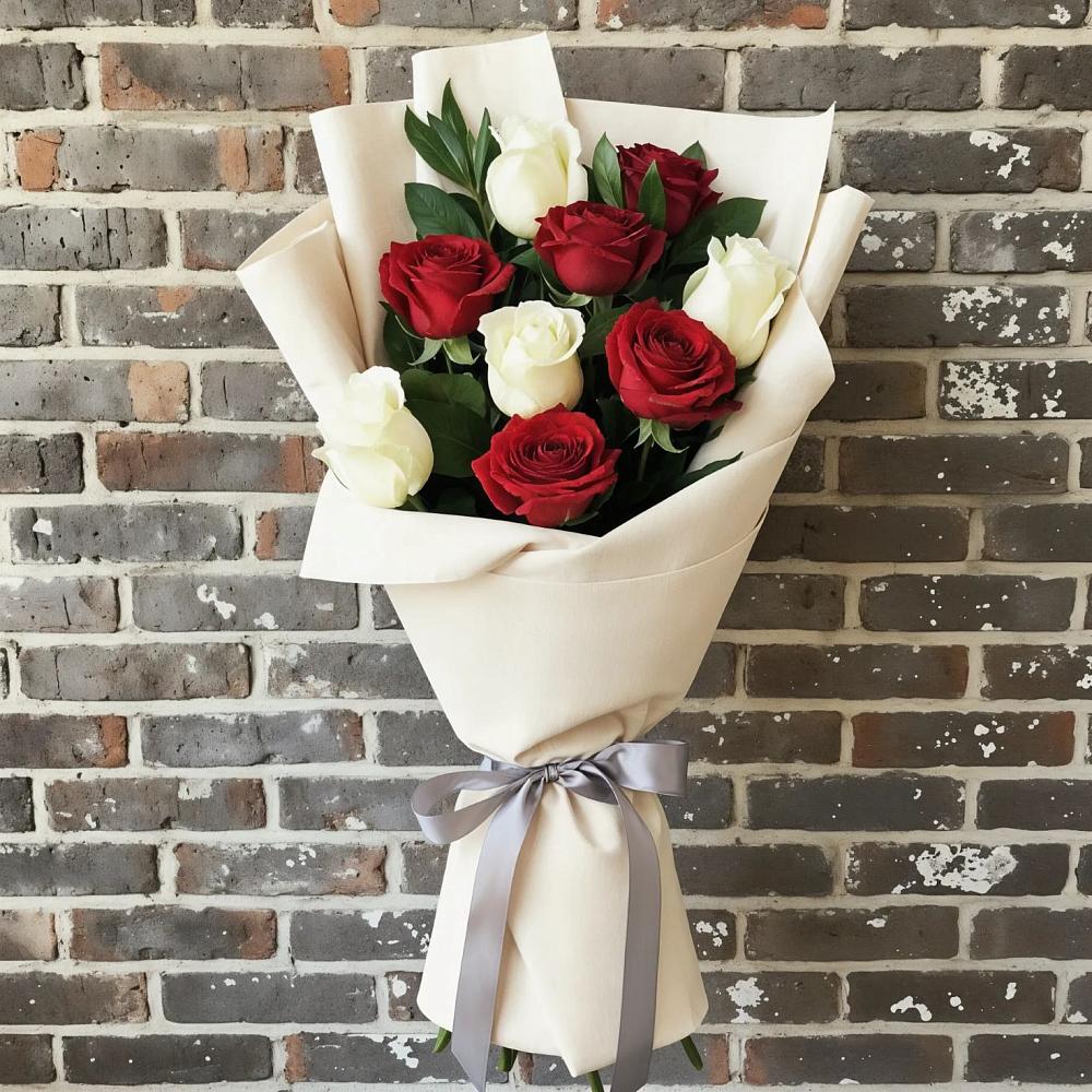 Букет цветов из: Розы в Прикубанский