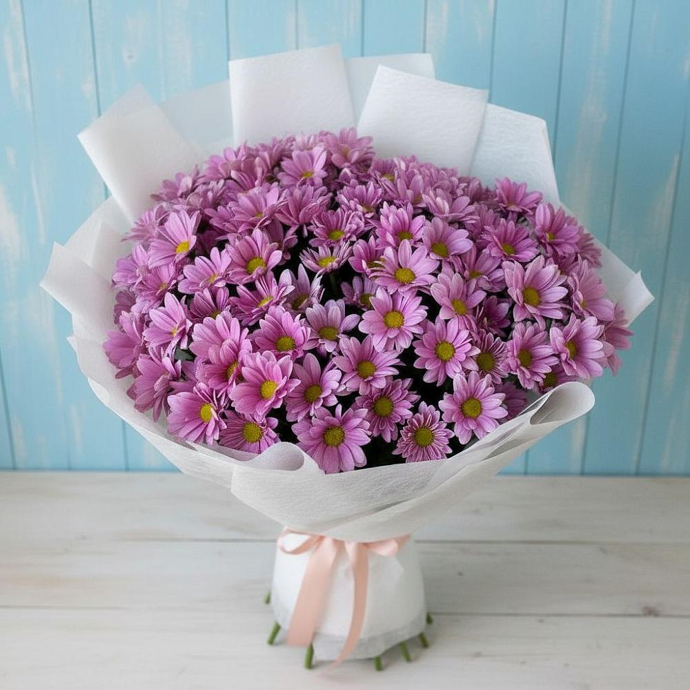 Букет цветов из: Хризантемы в Прикубанский