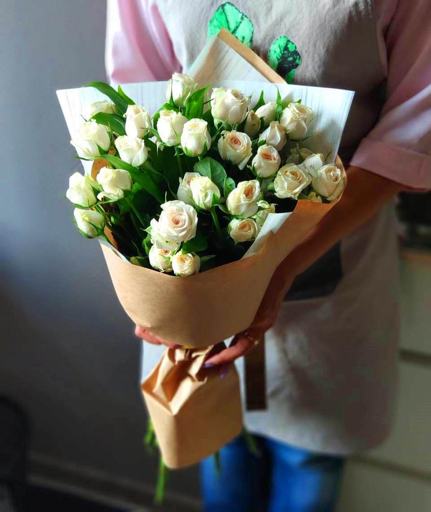 Букет цветов из: Розы в Прикубанский