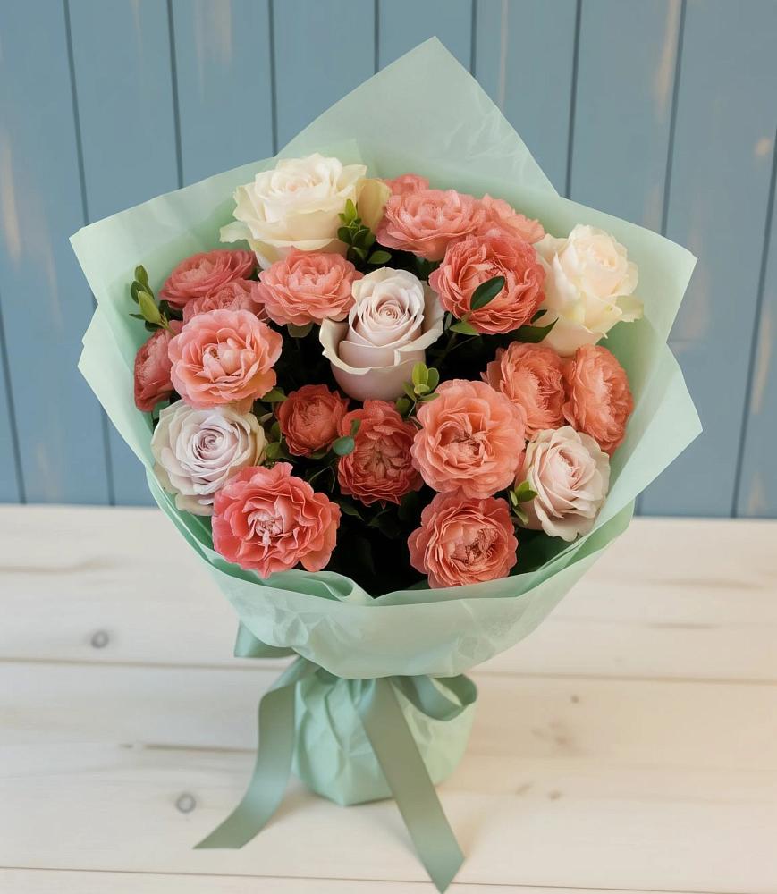 Букет цветов из: Розы в Прикубанский