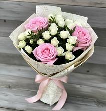 Букет цветов из:  Розы в Прикубанский