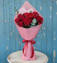 Букет цветов из:  Розы в Прикубанский