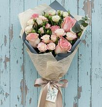 Букет цветов из:  Розы в Прикубанский