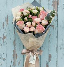 Букет цветов из:  Розы в Прикубанский