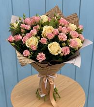 Букет цветов из:  Розы в Прикубанский