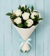Букет цветов из:  Розы в Прикубанский
