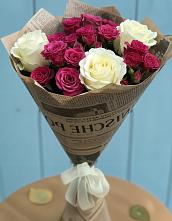 Букет цветов из:  Розы в Прикубанский