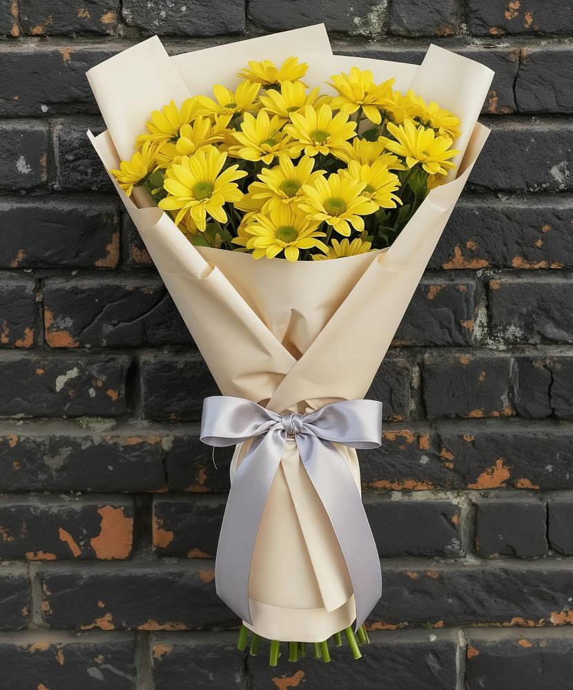 Букет цветов из: Хризантемы в Прикубанский