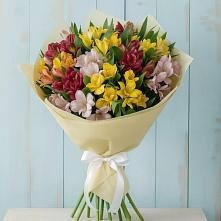 Букет цветов из:  Альстромерии в Прикубанский