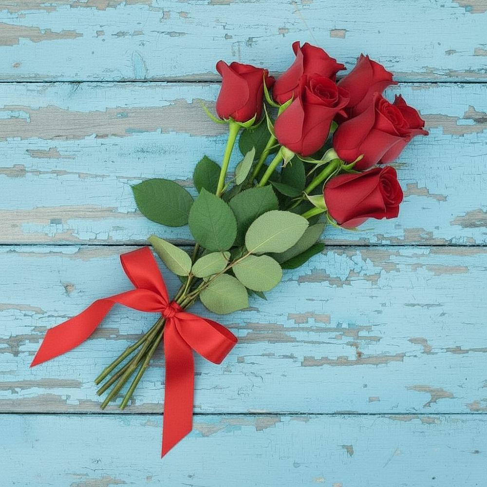 Букет Красные розы в Прикубанский
