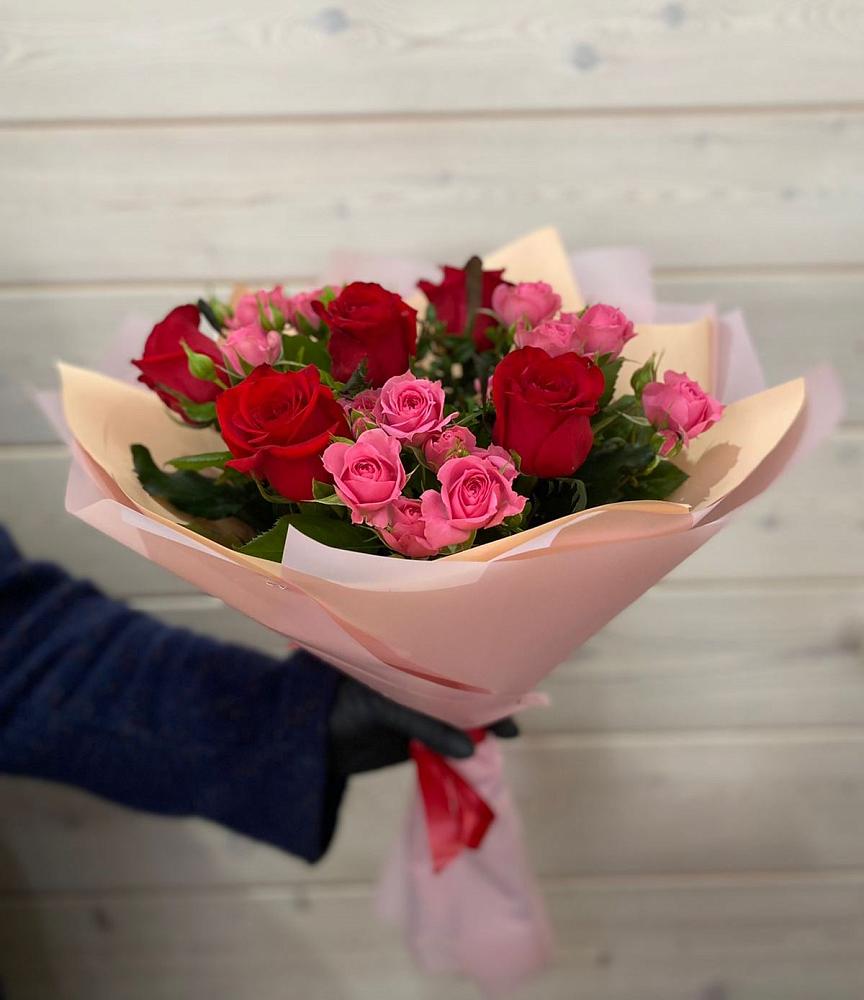 Букет цветов из: Розы в Прикубанский