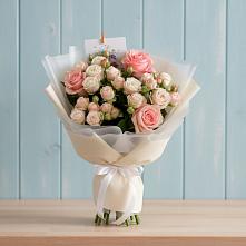 Букет цветов из:  Розы в Прикубанский
