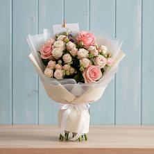Букет цветов из:  Розы в Прикубанский