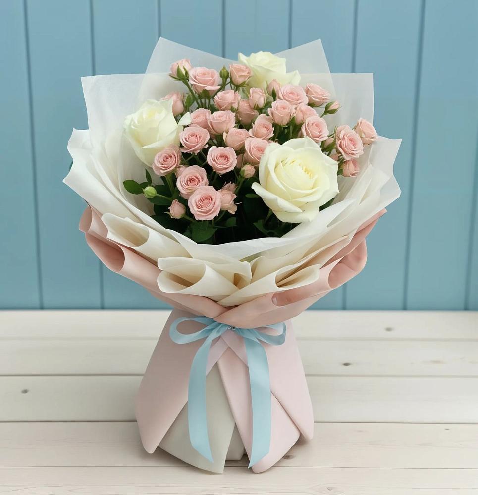 Букет цветов из: Розы в Прикубанский