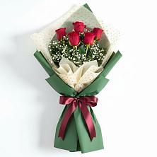 Букет цветов из:  Розы в Прикубанский