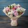 Букет цветов из: Хризантемы, Альстромерии и Розы в Прикубанский